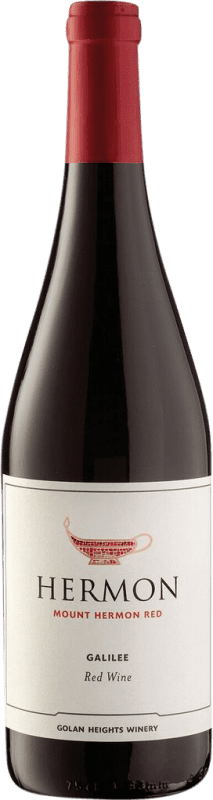19,95 € Envío gratis | Vino tinto Golan Heights Hermon Israel Merlot, Cabernet Sauvignon, Cabernet Franc, Malbec, Petit Verdot Botella 75 cl