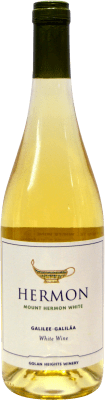 11,95 € 免费送货 | 白酒 Golan Heights Hermon Kosher Blanco 以色列 Viognier, Sauvignon White 瓶子 75 cl