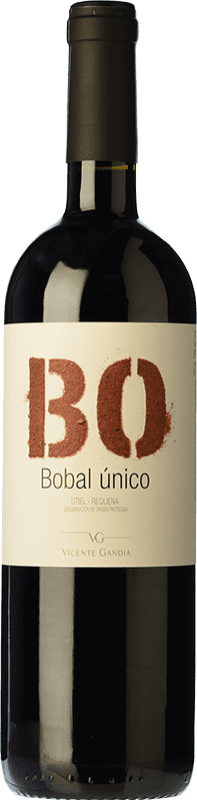 10,95 € Envoi gratuit | Vin Rouge Vicente Gandía Bo Único Chêne D.O. Utiel-Requena Communauté valencienne Espagne Bobal 75 cl
