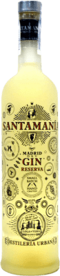 48,95 € Бесплатная доставка | Джин Santamanía Gin London Dry Gin Резерв Испания бутылка 70 cl