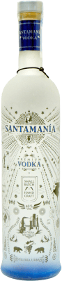 44,95 € Envío gratis | Vodka Santamanía Gin Small Batch España Botella 70 cl
