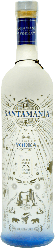 44,95 € Free Shipping | Vodka Santamanía Gin Small Batch Spain Bottle 70 cl