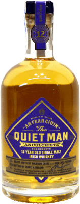 61,95 € 免费送货 | 波本威士忌 Anfear Cium The Quiet Man 爱尔兰 12 岁 70 cl