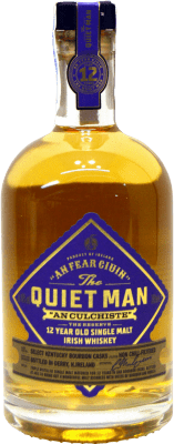 77,95 € Envío gratis | Whisky Bourbon Anfear Cium The Quiet Man Irish Irlanda 12 Años Botella 70 cl