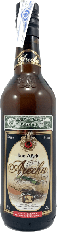 10,95 € 送料無料 | ラム Arecha Extra Añejo キューバ ボトル 70 cl