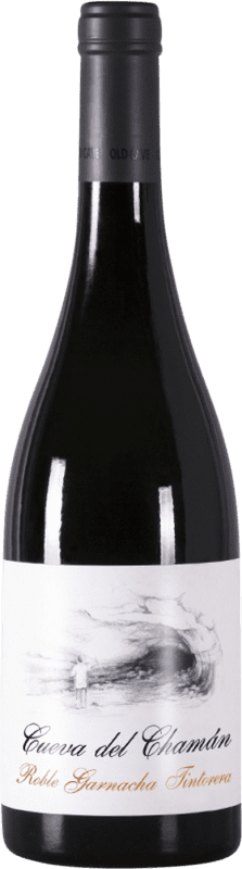 9,95 € Free Shipping | Red wine Santa Cruz de Alpera Cueva del Chamán D.O. Almansa Spain Grenache Tintorera Bottle 75 cl