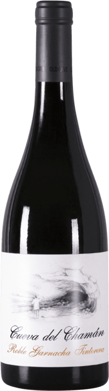 6,95 € Envío gratis | Vino tinto Santa Cruz de Alpera Cueva del Chamán D.O. Almansa España Garnacha Tintorera Botella 75 cl