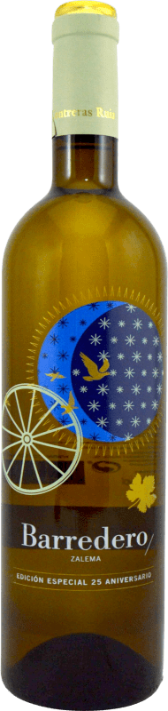 10,95 € Spedizione Gratuita | Vino Bianco Contreras Ruiz Viña Barredero D.O. Condado de Huelva Andalusia Spagna Zalema 75 cl