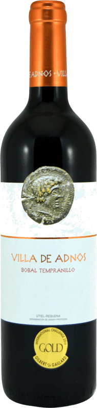 5,95 € Envoi gratuit | Vin rouge Coviñas Villa de Adnos D.O. Utiel-Requena Communauté valencienne Espagne Tempranillo, Bobal Bouteille 75 cl