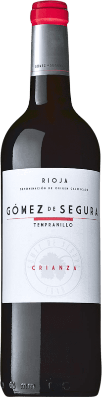 11,95 € Бесплатная доставка | Красное вино Gómez de Segura Crianza — Крианса D.O.Ca. Rioja Ла-Риоха Испания Tempranillo — Темпранильо Бутылка Магнум 1,5 L