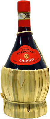 15,95 € Free Shipping | Red wine Guiulio Straccali D.O.C.G. Chianti Italy Bottle 75 cl