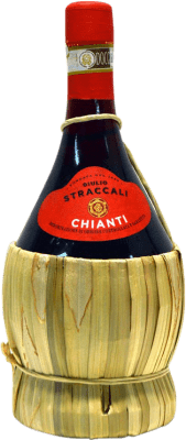 15,95 € Kostenloser Versand | Rotwein Guiulio Straccali D.O.C.G. Chianti Italien Flasche 75 cl