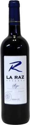 10,95 € Бесплатная доставка | Красное вино Lixar La Raz Резерв D.O.Ca. Rioja Ла-Риоха Испания Tempranillo бутылка 75 cl