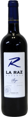 7,95 € Spedizione Gratuita | Vino Rosso Lixar La Raz Riserva D.O.Ca. Rioja La Rioja Spagna Tempranillo 75 cl