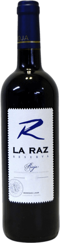 7,95 € Spedizione Gratuita | Vino Rosso Lixar La Raz Riserva D.O.Ca. Rioja La Rioja Spagna Tempranillo 75 cl