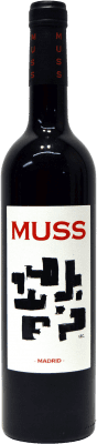 15,95 € Free Shipping | Red wine Muss D.O. Vinos de Madrid Madrid's community Spain Tempranillo, Merlot, Syrah, Cabernet Sauvignon Bottle 75 cl