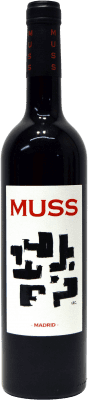 10,95 € Free Shipping | Red Wine Muss D.O. Vinos de Madrid Madrid's community Spain Tempranillo, Merlot, Syrah — Shiraz, Cabernet Sauvignon Bottle 75 cl