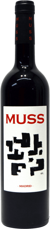 15,95 € Envio grátis | Vinho tinto Muss D.O. Vinos de Madrid Madri Espanha Tempranillo, Merlot, Syrah, Cabernet Sauvignon Garrafa 75 cl