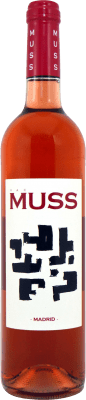 6,95 € 免费送货 | 玫瑰酒 Muss Rosado D.O. Vinos de Madrid 马德里社区 西班牙 Grenache, Cabernet Sauvignon 瓶子 75 cl