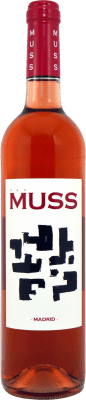 6,95 € Free Shipping | Rosé Wine Muss D.O. Vinos de Madrid Madrid's community Spain Garnacha — Grenache, Cabernet Sauvignon 75 cl