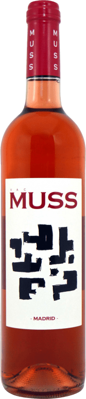 6,95 € Free Shipping | Rosé wine Muss Rosado D.O. Vinos de Madrid Madrid's community Spain Grenache, Cabernet Sauvignon Bottle 75 cl