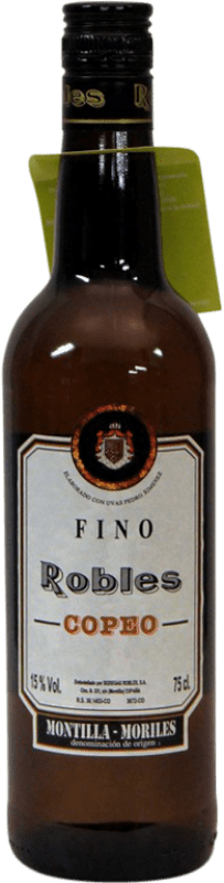 7,95 € Envio grátis | Vinho fortificado Robles Fino Copeo D.O. Montilla-Moriles Andaluzia Espanha Palomino Fino Garrafa 75 cl