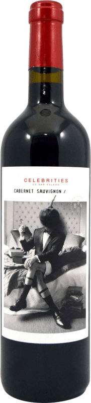 8,95 € Бесплатная доставка | Красное вино San Valero Celebrities D.O. Cariñena Арагон Испания Cabernet Sauvignon бутылка 75 cl