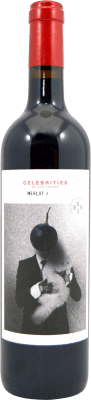 8,95 € Spedizione Gratuita | Vino Rosso San Valero Celebrities D.O. Cariñena Aragona Spagna Merlot 75 cl