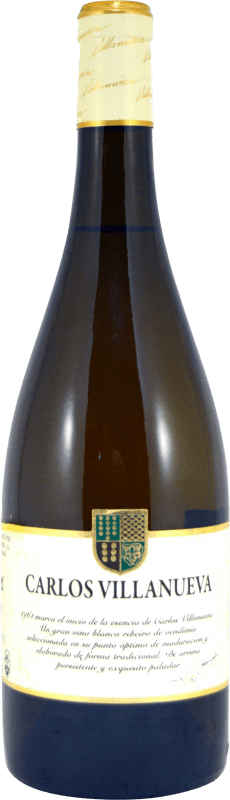 7,95 € 免费送货 | 白酒 Villanueva Senra D.O. Ribeiro 加利西亚 西班牙 Godello, Treixadura, Albariño 瓶子 75 cl