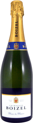 29,95 € 送料無料 | 白スパークリングワイン Boizel Blanc de Blancs A.O.C. Champagne シャンパン フランス Chardonnay ボトル 75 cl