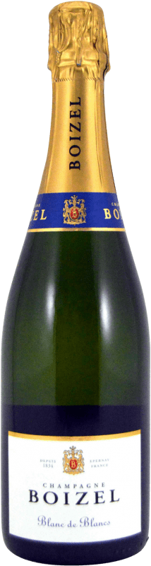 29,95 € Envio grátis | Espumante branco Boizel Blanc de Blancs A.O.C. Champagne Champagne França Chardonnay Garrafa 75 cl