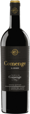 27,95 € 免费送货 | 红酒 Comenge Origen 岁 D.O. Ribera del Duero 卡斯蒂利亚莱昂 西班牙 Tempranillo 瓶子 75 cl