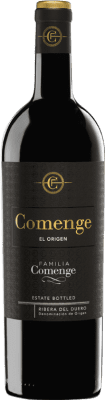 26,95 € Spedizione Gratuita | Vino Rosso Comenge Origen Crianza — Invecchiato in Botte D.O. Ribera del Duero Castilla y León Spagna Tempranillo 75 cl