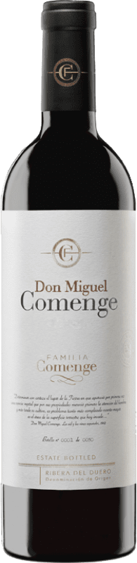 55,95 € Envío gratis | Vino tinto Comenge Don Miguel D.O. Ribera del Duero Castilla y León España Tempranillo Botella 75 cl