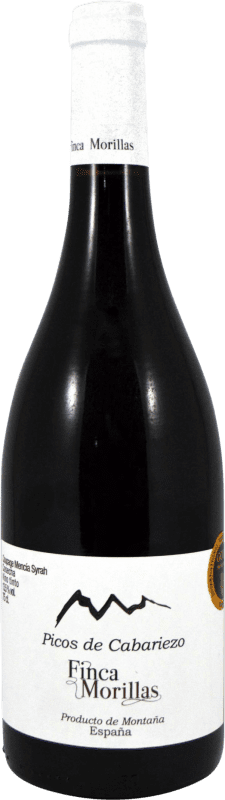 10,95 € Free Shipping | Red wine Lebaniega Finca Morillas Mencía-Syrah Spain Syrah, Mencía Bottle 75 cl