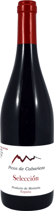 8,95 € Kostenloser Versand | Rotwein Lebaniega Picos de Cabariezo Auswahl Spanien Syrah, Mencía 75 cl