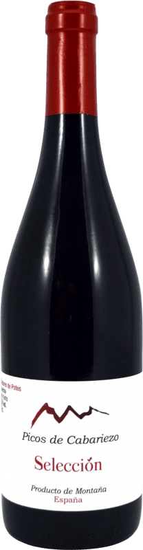 8,95 € Kostenloser Versand | Rotwein Lebaniega Picos de Cabariezo Selección Spanien Syrah, Mencía Flasche 75 cl