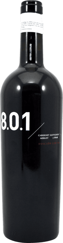 14,95 € Kostenloser Versand | Rotwein San Valero 8.0.1 Limitierte Edition, Coupage D.O. Cariñena Aragón Spanien Merlot, Syrah, Cabernet Sauvignon 75 cl