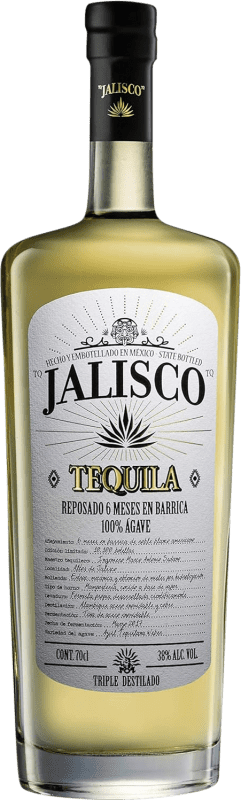 55,95 € Free Shipping | Tequila Jalisco Reposado Triple Destilado Mexico Bottle 70 cl