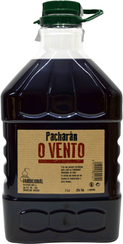 21,95 € Spedizione Gratuita | Pacharán Miño O Vento Spagna Tanica 3 L