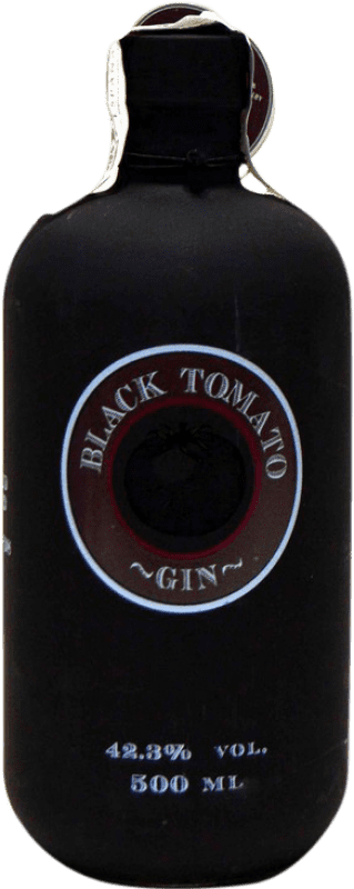 39,95 € Envio grátis | Gin Dutch Voc Gin Black Tomato Países Baixos Garrafa Medium 50 cl