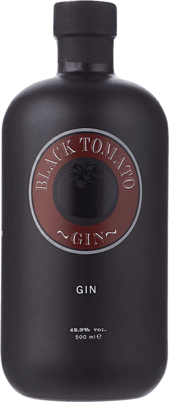 42,95 € 免费送货 | 金酒 Gin Dutch Voc Black — 黑色 荷兰 中瓶装 50 cl Tomato — 番茄