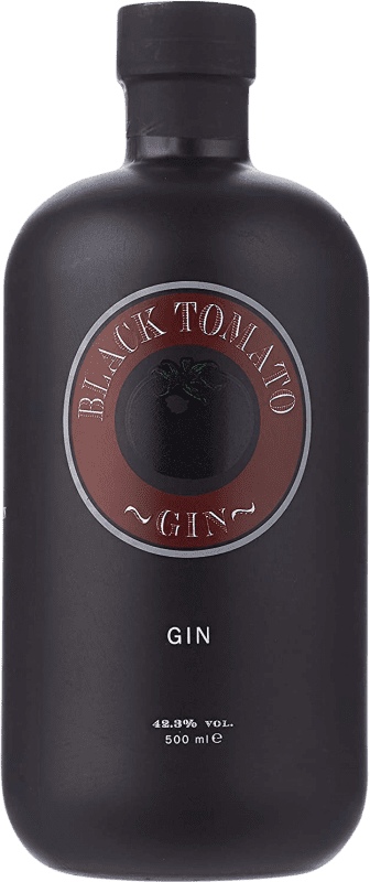 42,95 € Spedizione Gratuita | Gin Dutch Voc Gin Black Tomato Olanda Bottiglia Medium 50 cl