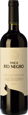 22,95 € 送料無料 | 赤ワイン Finca Río Negro I.G.P. Vino de la Tierra de Castilla カスティーリャ・ラ・マンチャ スペイン Tempranillo, Merlot, Syrah, Cabernet Sauvignon ボトル 75 cl