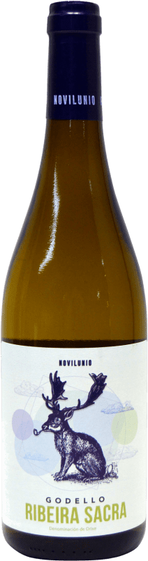 7,95 € Бесплатная доставка | Белое вино H. Paniagua Novilunio D.O. Ribeira Sacra Галисия Испания Godello бутылка 75 cl