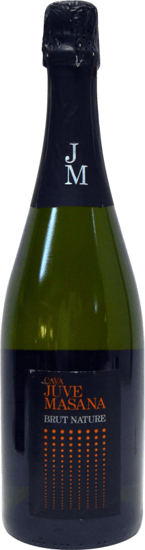 7,95 € Envoi gratuit | Blanc mousseux Juve Masana Brut Nature D.O. Cava Catalogne Espagne Macabeo, Xarel·lo, Chardonnay Bouteille 75 cl