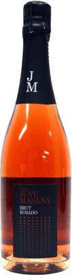7,95 € Spedizione Gratuita | Spumante rosato Juve Masana Rosado Brut D.O. Cava Catalogna Spagna Trepat Bottiglia 75 cl