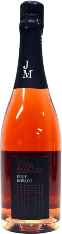 7,95 € Kostenloser Versand | Rosé Sekt Juve Masana Rosado Brut D.O. Cava Katalonien Spanien Trepat Flasche 75 cl