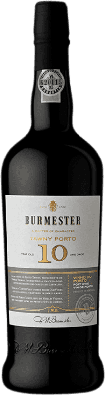 32,95 € Free Shipping | Fortified wine JW Burmester I.G. Porto Porto Portugal 10 Years Bottle 75 cl