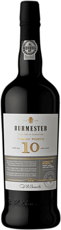 34,95 € Envio grátis | Vinho fortificado JW Burmester I.G. Porto Porto Portugal 10 Anos Garrafa 75 cl